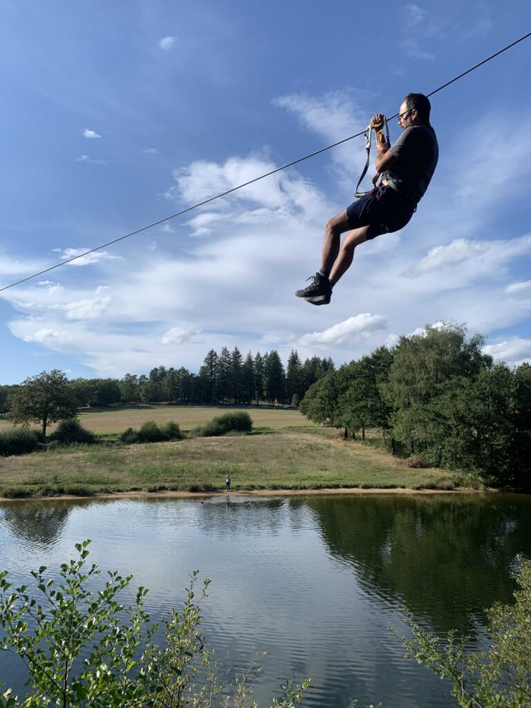 Aventure Park Lac de Saint Pardoux, accrobranche
